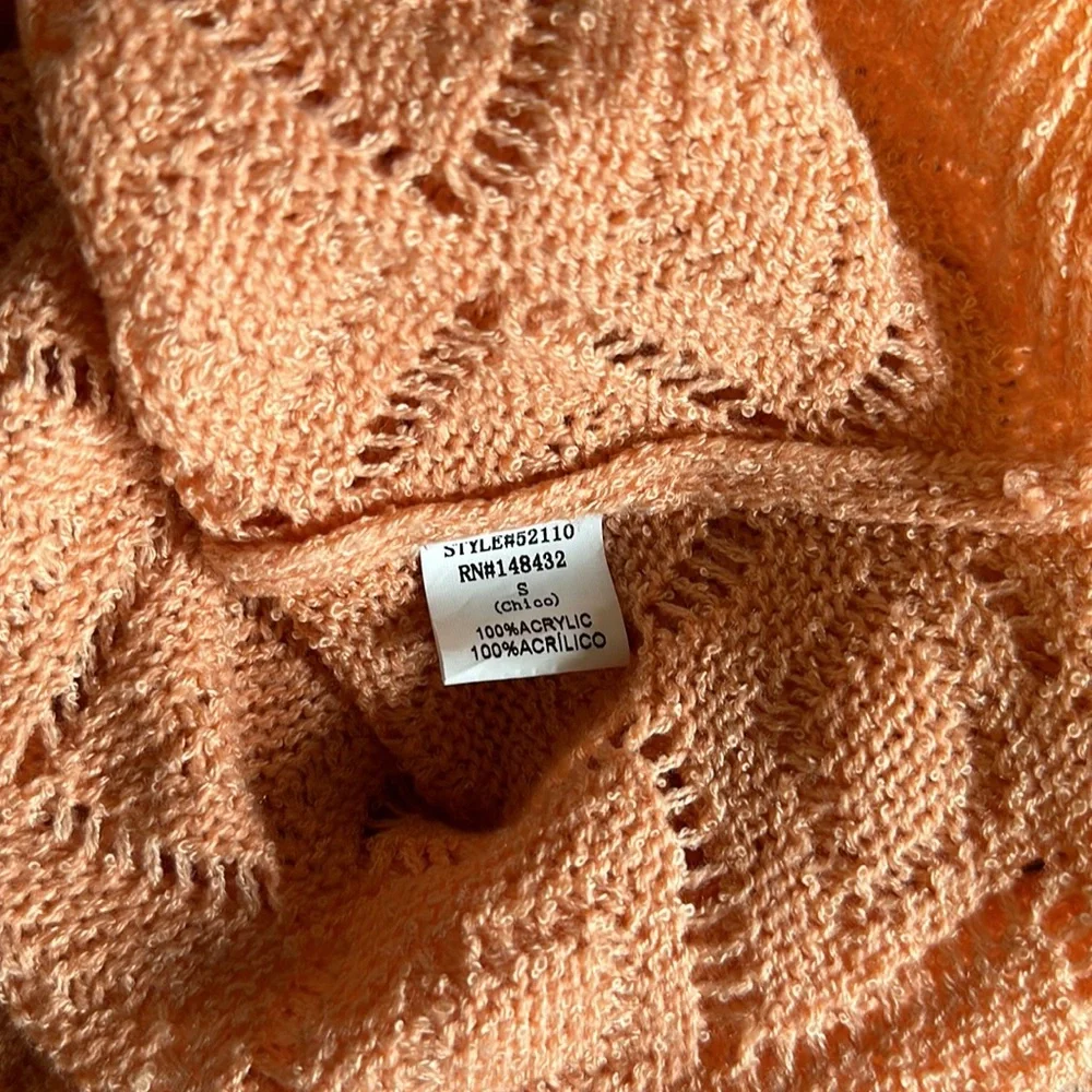 Peach Stacco lightweight longsleeved sweater - Picture 4 of 4